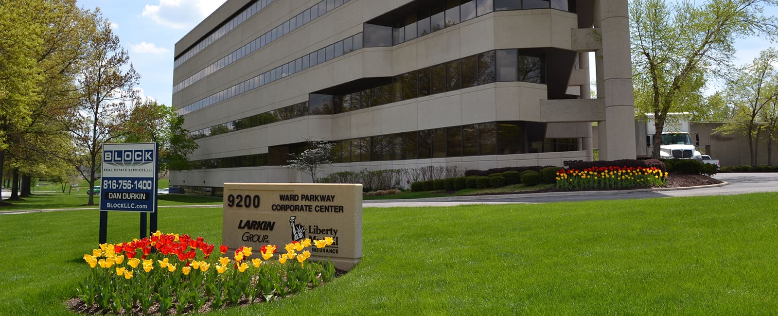 Office building of Larkin Group in Kansas City, Missouri when Lamp Rynearson acquired the firm